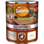 Sadolin Superdeck olej 0,75L BIELONY do drewna tarasów mebli ogrodowych mat