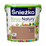 Śnieżka Barwy Natury 2,5L Pachnący Cynamon 121 mat farba do wnętrz ścian sufitów emulsja