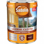 Sadolin Extra lakierobejca 5L PALISANDER 9 PÓŁMAT do drewna fasad domków okien drzwi