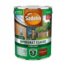 Sadolin Classic impregnat 4,5L SZWEDZKA CZERWIEŃ 98 do drewna clasic Hybrydowy płotów altanek fasad