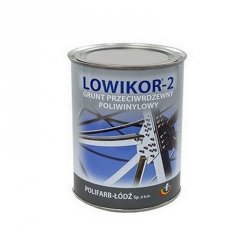 Lowikor-2 5L Szary Jasny podkład grunt na dach farba unikor Polifarb-Łódź