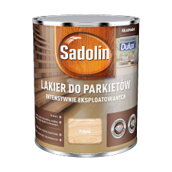 Sadolin Lakier Do Parkietów POŁYSK 0,75L podłóg schodów szybkoschnący wodny drewna Diamond intensywnie eksploatowanych