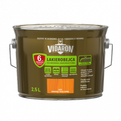 Vidaron Lakierobejca 2,5L L03 Robinia Akacjowa do drewna ochronno-dekoracyjna połysk
