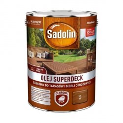 Sadolin Superdeck olej 10L TEK TIK 33 do drewna tarasów mebli ogrodowych mat