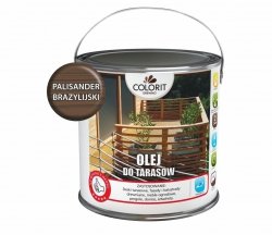 Colorit Olej Do Drewna Tarasów 2,5L PALISANDER BRAZYLIJSKI