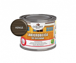 Colorit Lakierobejca Do Drewna 375ml VENGE WENGE szybkoschnąca satynowa farba wodna boazerii elewacji okien drzwi