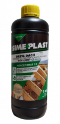 Impregnat konstrukcyjny BEZBARWNY 1kg koncentrat 1:9 Drew-Dach Plus Simeplast
