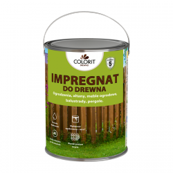 Colorit Impregnat Szybkoschnący 4,5L HEBAN drewna do Ochronny wodny płotów altanek