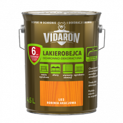Vidaron Lakierobejca 4,5L L03 Robinia Akacjowa do drewna ochronno-dekoracyjna połysk