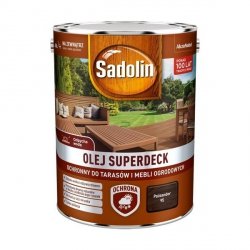 Sadolin Superdeck olej 5L PALISANDER 95 do drewna tarasów mebli ogrodowych mat