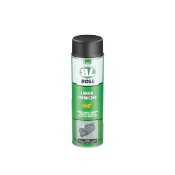 BOLL Lakier Termiczny CZARNY 0,5L wysokotemperaturowy SPRAY czarna 650 st. na temperaturę