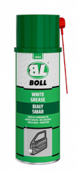 BOLL Biały Smar Spray 400ml środek do prowadnic łożysk trzpieni biegunów akumulatora