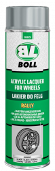 BOLL Lakier Felg SREBRNY 0,5L SPRAY kół samochodowych do metalu drewna plastiku gipsu