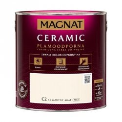 MAGNAT Ceramic 2,5L C2 Aksamitny Agat ceramik ceramiczna farba do wnętrz plamoodporna
