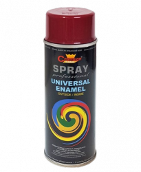 Spray Uniwersalny RAL3004 WIŚNIOWY 400ml emalia Champion do metalu plastiku drewna gipsu