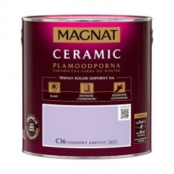 MAGNAT Ceramic 2,5L C36 Fiołkowy Ametyst ceramik ceramiczna farba do wnętrz plamoodporna