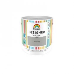 Beckers 2,5L STONY GREY Designer Colour farba lateksowa mat-owa do ścian sufitów