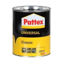 Pattex Classic Universal 0,8L klej kontaktowy  do gumy skóry korka filcu twardego PCW metalu