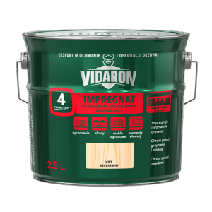 Vidaron Impregnat 2,5L V01 Bezbarwny Gruntujący Podkład Grunt