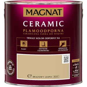 MAGNAT Ceramic 2,5L C7 Brązowy Jaspis ceramik ceramiczna farba do wnętrz plamoodporna