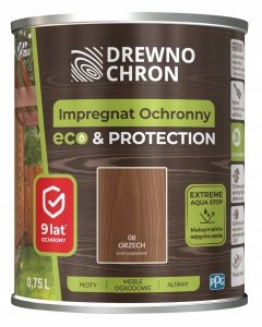 Drewnochron ORZECH 0,75L Impregnat Eco Protection drewna do