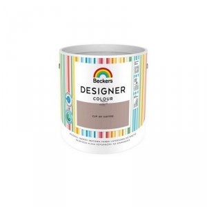 Beckers 2,5L CUP OF COFFEE Designer Colour farba lateksowa mat-owa do ścian sufitów