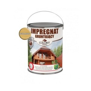 Colorit Impregnat Gruntujący 4,5L BEZBARWNY grunt do drewna wodny szybkoschnący podkład