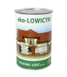EKO-Lowicyn 10L RAL7016 SZARY ANTRACYT-OWY PÓŁMAT farba na dach Polifarb-Łódź