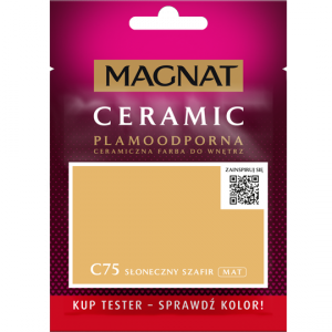 MAGNAT Ceramic TESTER C75 Słoneczny Szafir ceramik ceramiczna farba do wnętrz plamoodporna