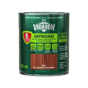 Vidaron Impregnat 0,7L V08 Palisander Królewski do drewna powłokotwórczy ochronny ogrodzeń altan elewacji ochronny
