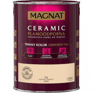 MAGNAT Ceramic 5L C6 Lniany Nefryt ceramik ceramiczna farba do wnętrz plamoodporna