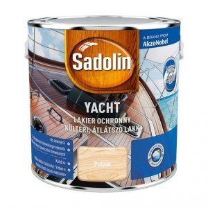Sadolin Yacht lakier jachtowy 2,5L POŁYSK BEZBARWNY drewna