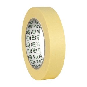BOLL Taśma ŻÓŁTA Lakiernicza 30mm 50m Papierowa Maskująca Malarska 80 st. C