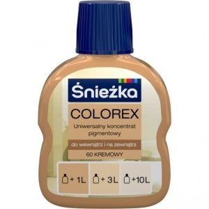 Śnieżka Colorex Pigment 100ml kremowy 60 barwnik do farby