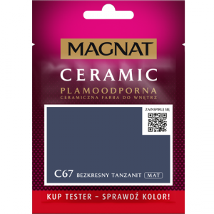 MAGNAT Ceramic TESTER C67 Bezkresny Tanzanit ceramik ceramiczna farba do wnętrz plamoodporna