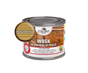 Colorit Wosk Drewna Pasta 0,5L NATURALNY BEZBARWNY 500ml do 