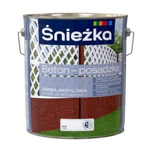 Śnieżka Beton Posadzka BIAŁY B00 10L farba do betonu akrylowa wodna szybkoschnąca