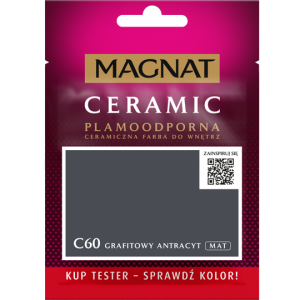 MAGNAT Ceramic TESTER C60 Grafitowy Antracyt ceramik ceramiczna farba do wnętrz plamoodporna