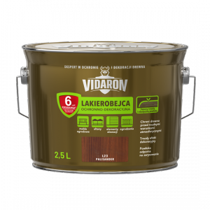 Vidaron Lakierobejca 2,5L L23 Palisander do drewna ochronno-dekoracyjna połysk