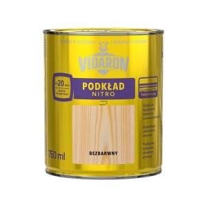 Vidaron Podkład nitro Lakier podkładowy kapon 0,75L szybkoschnący do podłóg