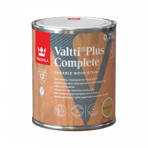 Tikkurila Lakierobejca 0,75L NATURAL PINE sosna naturalna Valtti Plus Complete szybkoschnąca impregnująca