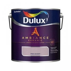 Dulux Ambience Ceramic 2,5L PINK ACCENT ceramik ceramiczna farba do wnętrz plamoodporna