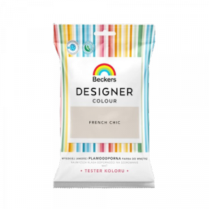 Beckers TESTER FRENCH CHIC Designer Colour farba lateksowa mat-owa do ścian sufitów