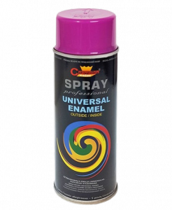 Spray Uniwersalny RAL4008 FIOLETOWY 400ml emalia Champion do metalu plastiku drewna gipsu