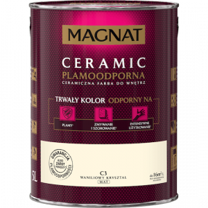 MAGNAT Ceramic 5L C3 Waniliowy Kryształ ceramik ceramiczna farba do wnętrz plamoodporna