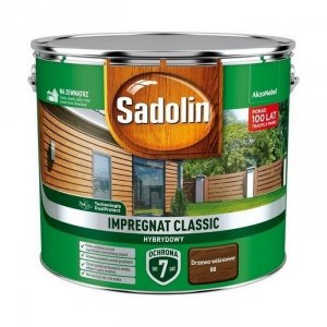 Sadolin Classic impregnat 9L DRZEWO WIŚNIOWE 88 do drewna clasic Hybrydowy płotów altanek fasad
