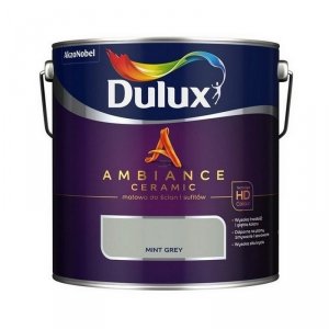 Dulux Ambience Ceramic 2,5L MINT GREY ceramik ceramiczna farba do wnętrz plamoodporna