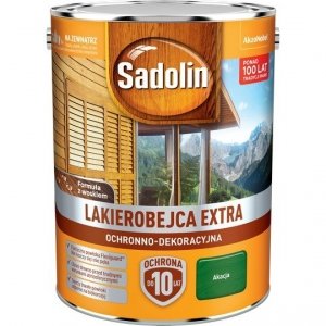 Sadolin Extra lakierobejca 10L AKACJA 52 drewna