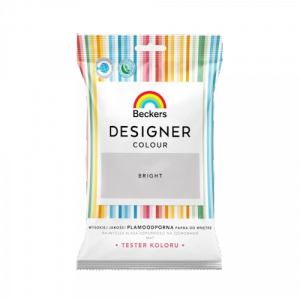 Beckers TESTER BRIGHT Designer Colour farba lateksowa mat-owa do ścian sufitów