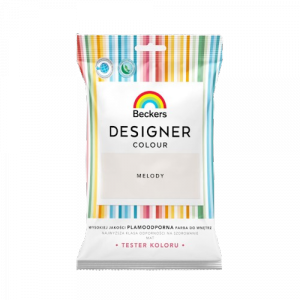 Beckers TESTER MELODY Designer Colour farba lateksowa mat-owa do ścian sufitów